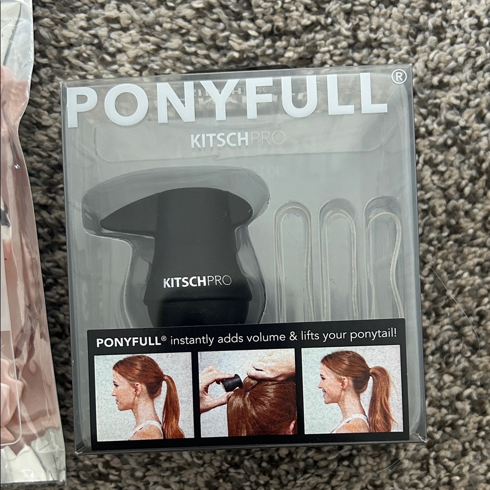 Kitsch Pink claw Clip Set - Picture 3 of 5